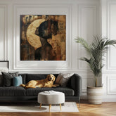 Elegantna podoba ženske Moon Reflection